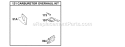 KitsGasket Sets - Carburetor Diagram and Parts List for 134202-1114-E1  Briggs and Stratton Engine